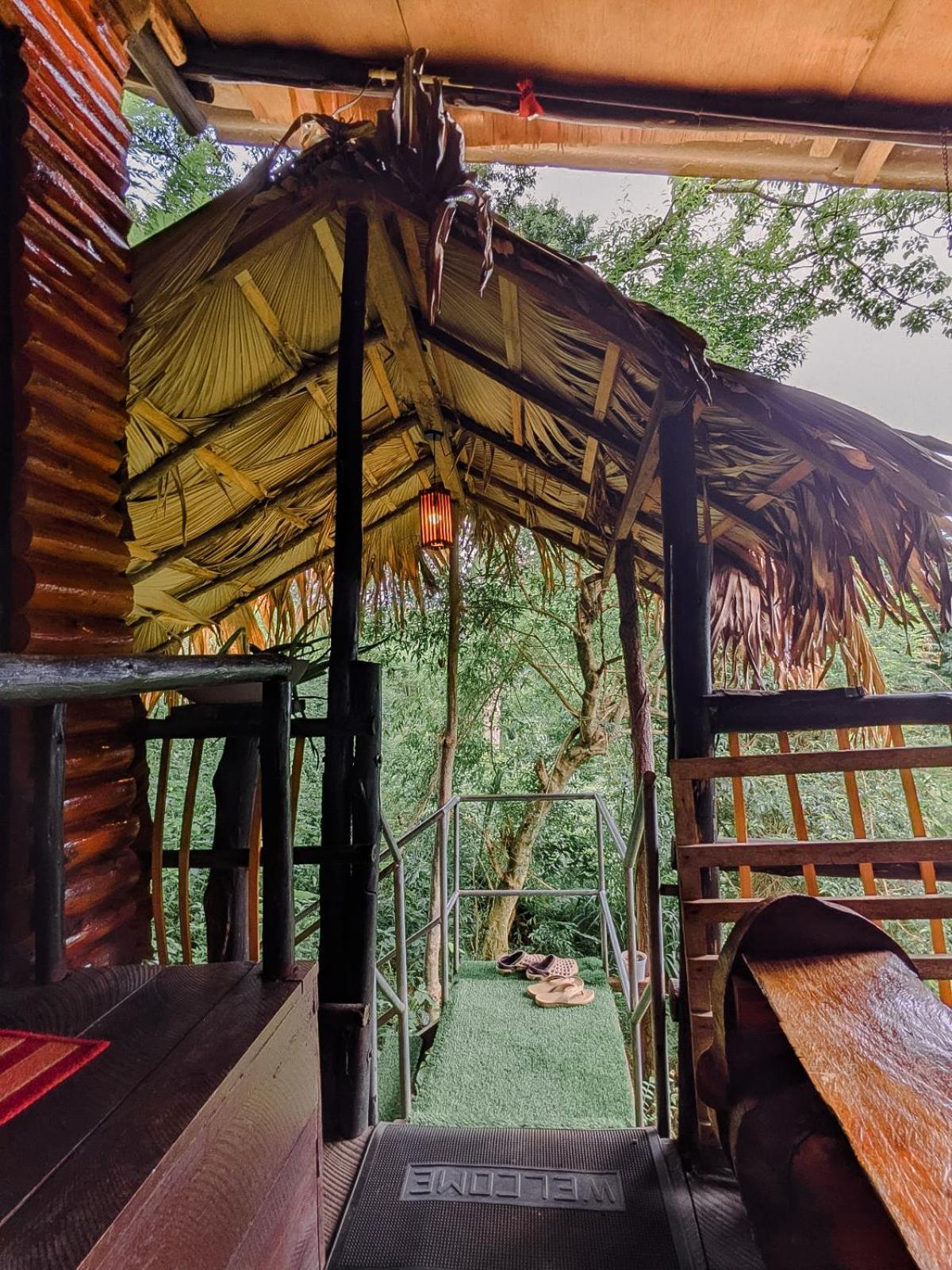 Hilltop Wood Lodge Ella Exterior foto